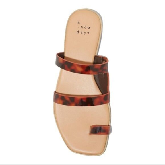 Women's Marilyn Toe Loop Slide Sandals - A New Day™ - Picture 5 of 8
